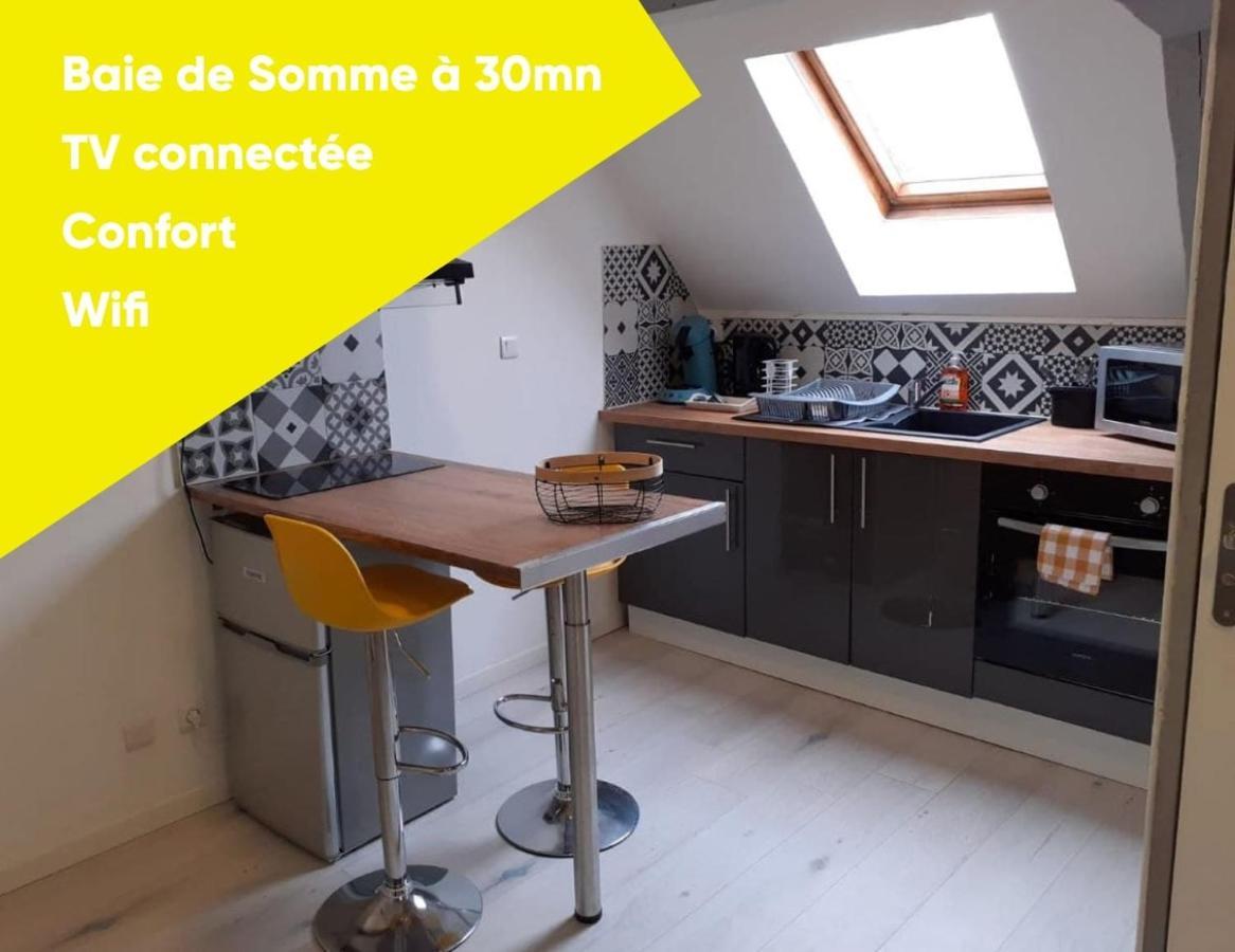 Au Petit Marcade Apartment Абвил Екстериор снимка